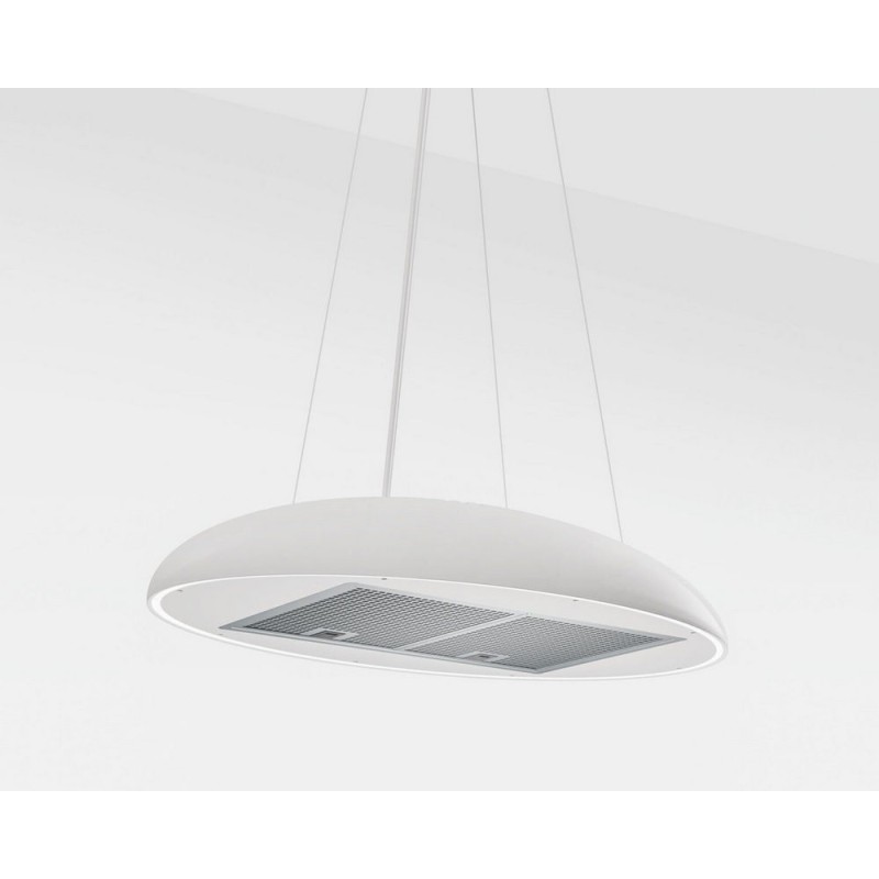 CCECL9080 Airforce ECLIPSE PWH/F/90 CCECL9080 90cm filtering island hood in pearl white finish
