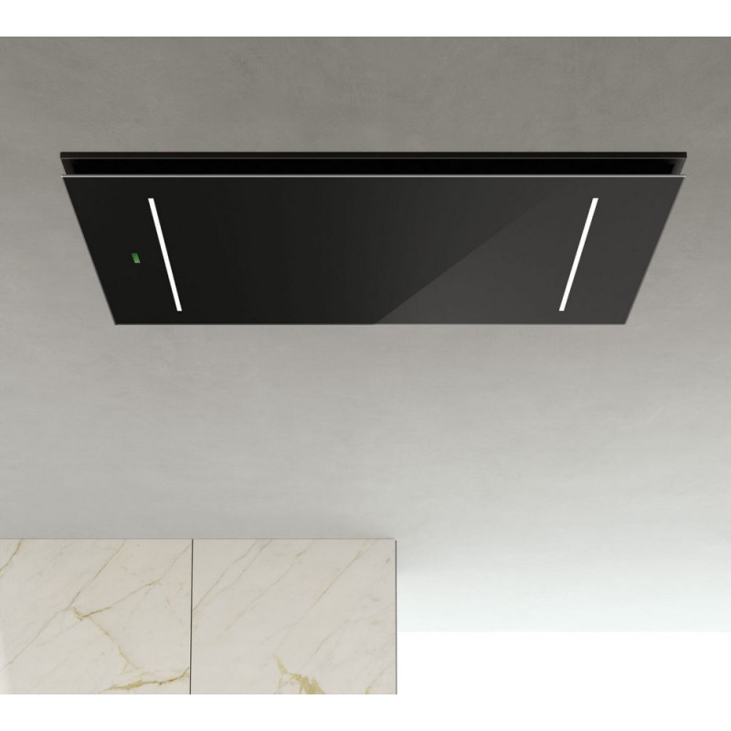 CCF207100003 Hotte de plafond noire Airforce F207 FL EASY UP BL/A/100 CCF207100003 100 cm