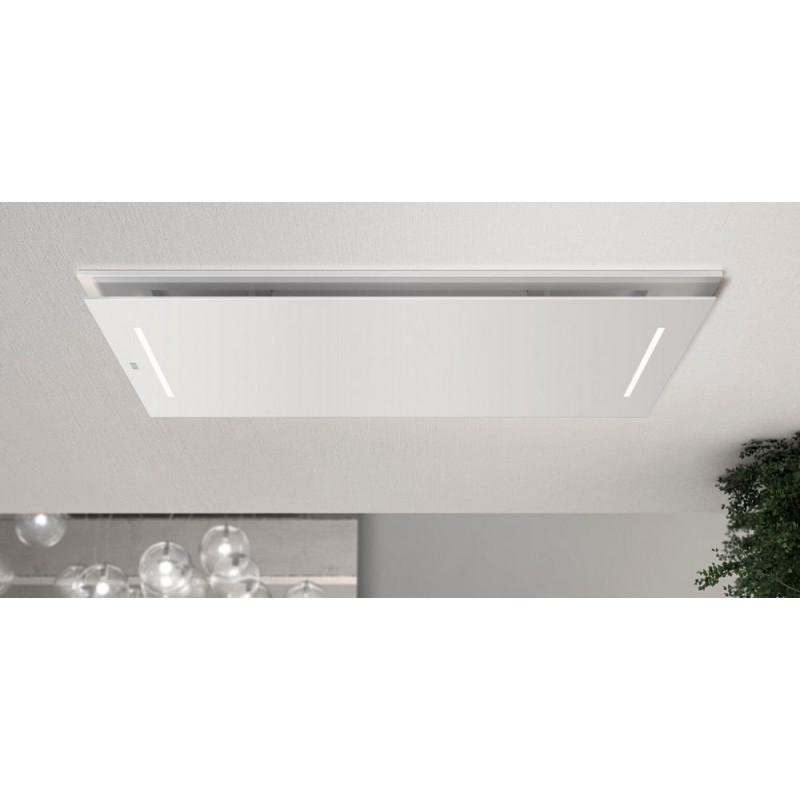 CCF207100004 Hotte de plafond blanche Airforce F207 FL EASY UP WH/A/100 CCF207100004 de 100 cm