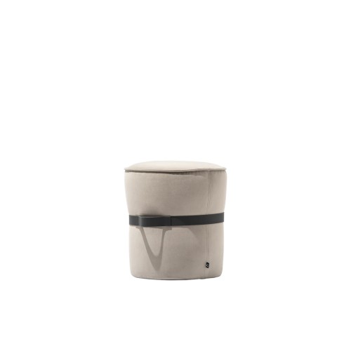 Pouf rond Connubia CB5207 avec structure au choix