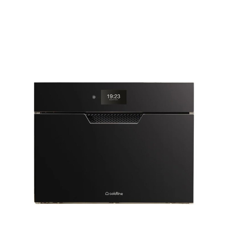 W45N Enfriadora rápida compacta empotrable Coldline LIFE W45N, 60 cm, elegante acabado en negro.