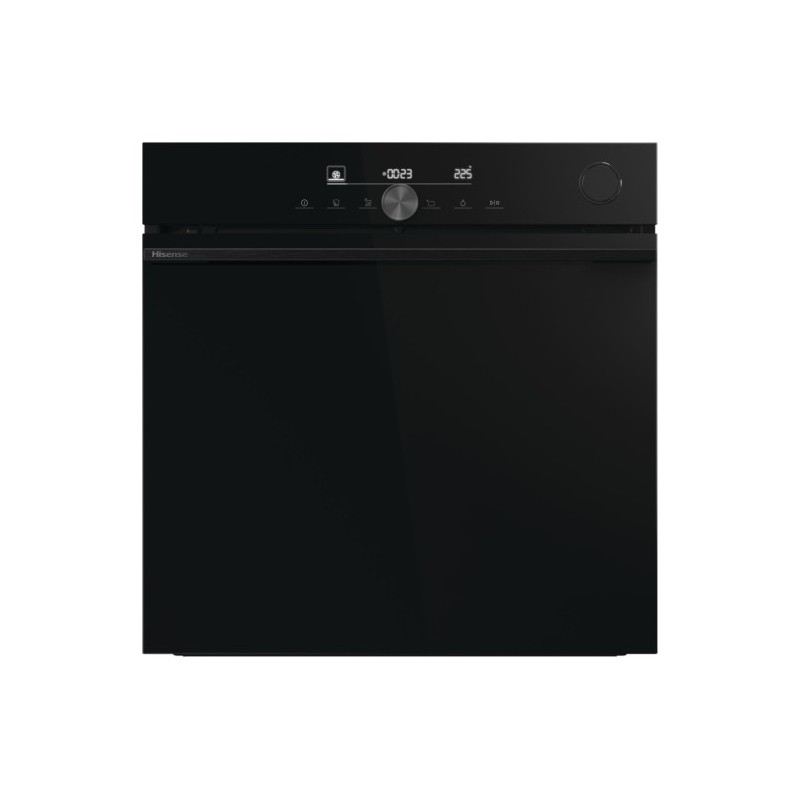 BSA6633PBG8 Four pyrolytique multifonction Hisense Hi6 BSA6633PBG8 60 cm avec ajout de vapeur, finition noire