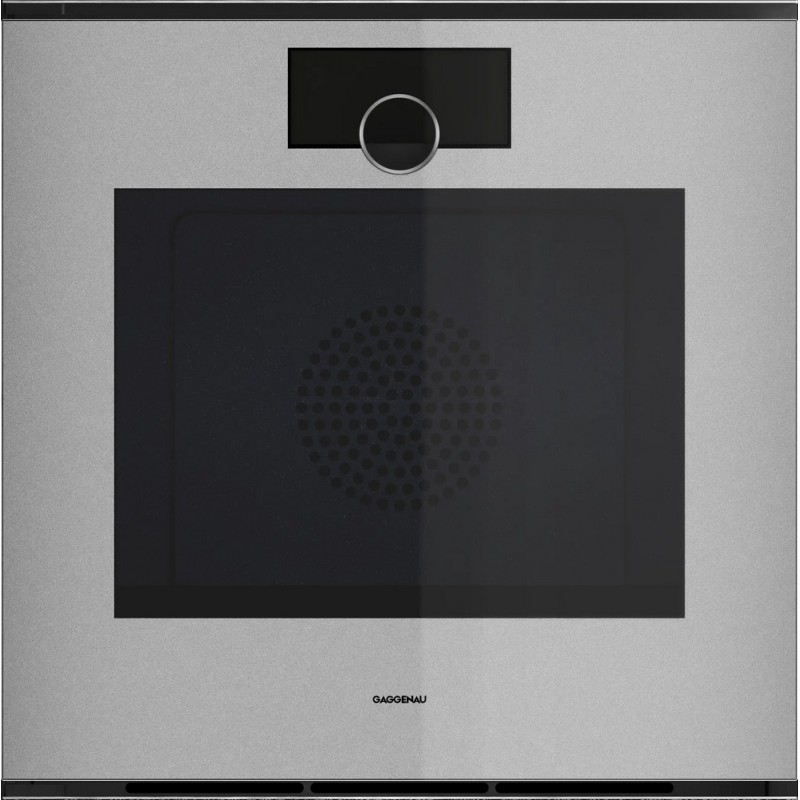 GO 251 130 Four multifonction pyrolytique encastrable Gaggenau GO251130 60 cm, charnière à gauche, finition Gaggenau Sterling
