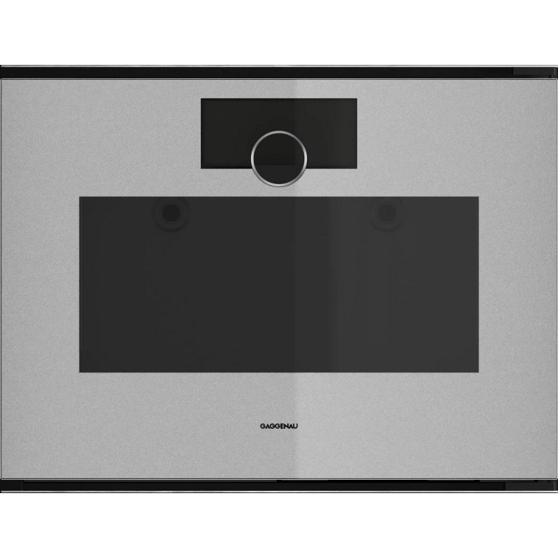 GS 220 130 Four vapeur encastrable Gaggenau GS220130 de 60 cm, à charnière à droite, finition Gaggenau Sterling