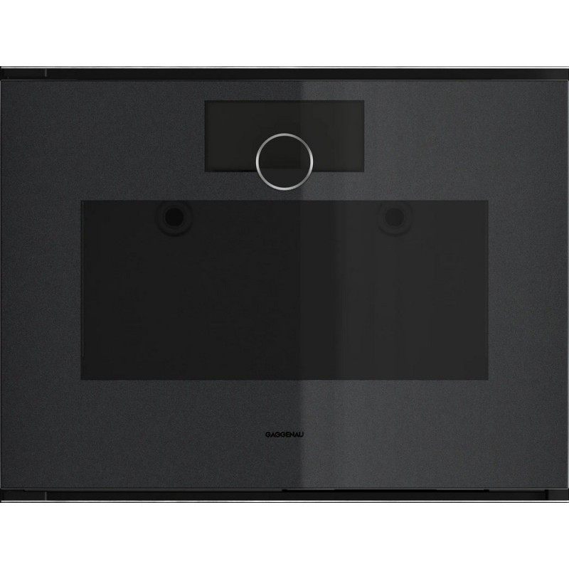 GS 221 100 Four vapeur encastrable Gaggenau GS221100 de 60 cm, ouverture à gauche, finition Gaggenau Onyx