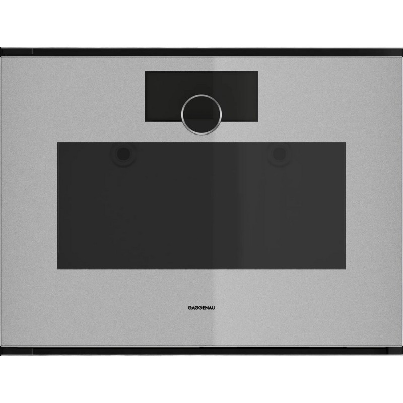 GS 221 130 Four vapeur encastrable Gaggenau GS221130 de 60 cm, ouverture à gauche, finition Gaggenau Sterling