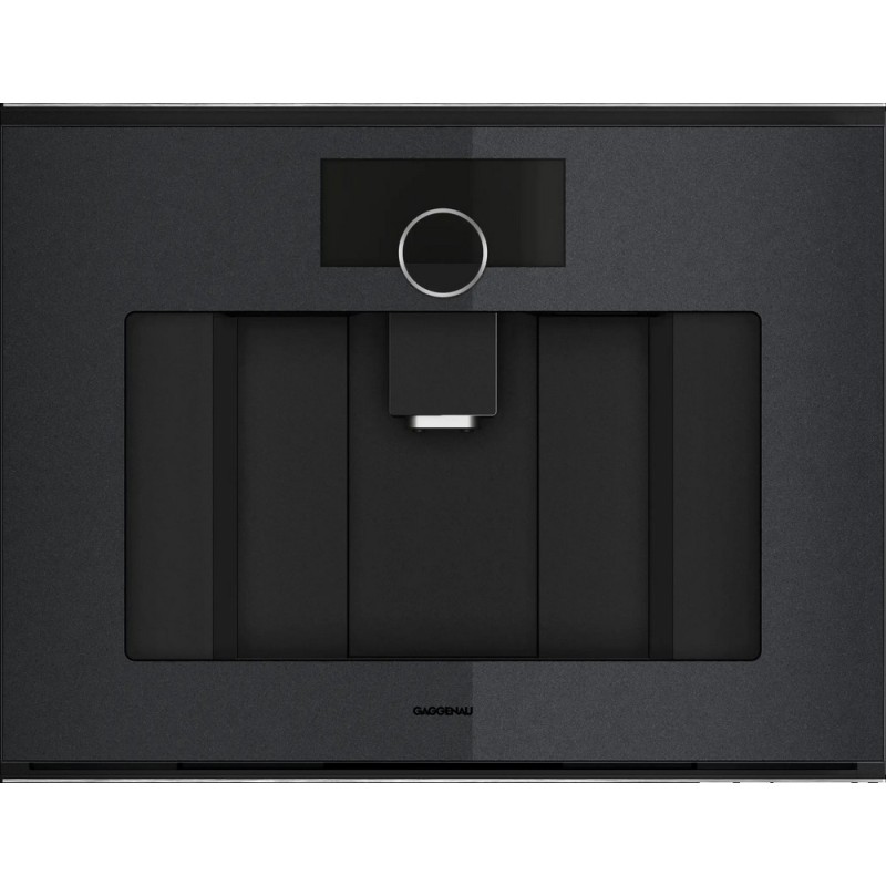 GC 251 100 Machine à café automatique encastrable Gaggenau GC251100, finition Gaggenau Onyx, 60 cm