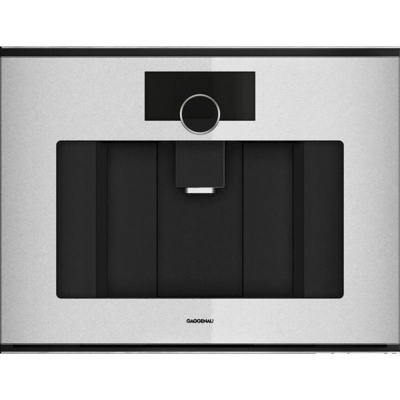 GC 251 130 Gaggenau Machine à café automatique encastrable GC251130 Gaggenau finition Sterling 60 cm