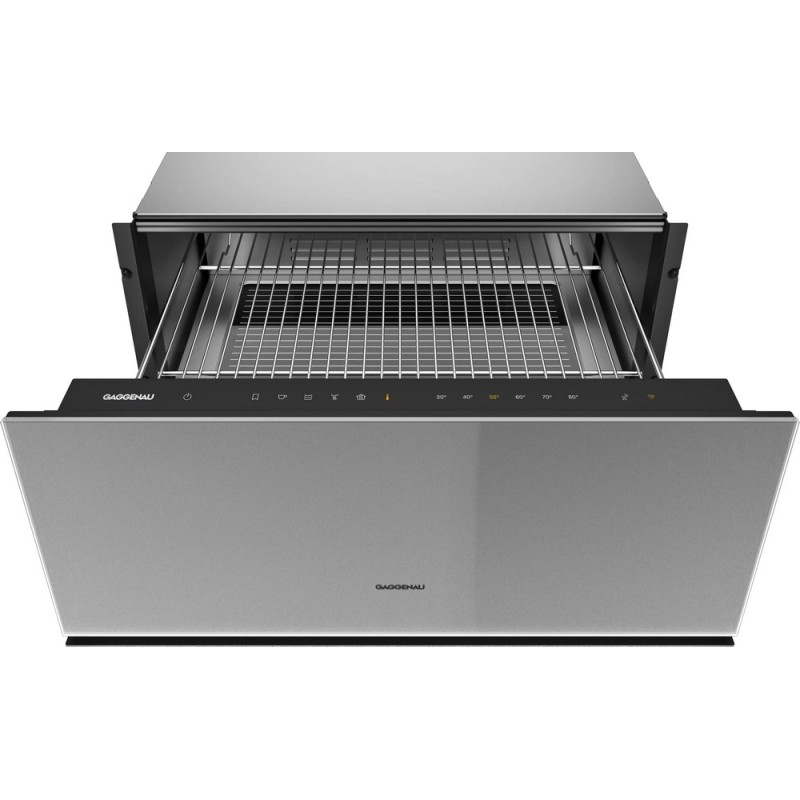 GW 252 130 Tiroir chauffant Gaggenau Haute Cuisine GW252130 Finition Gaggenau Sterling 60 cm