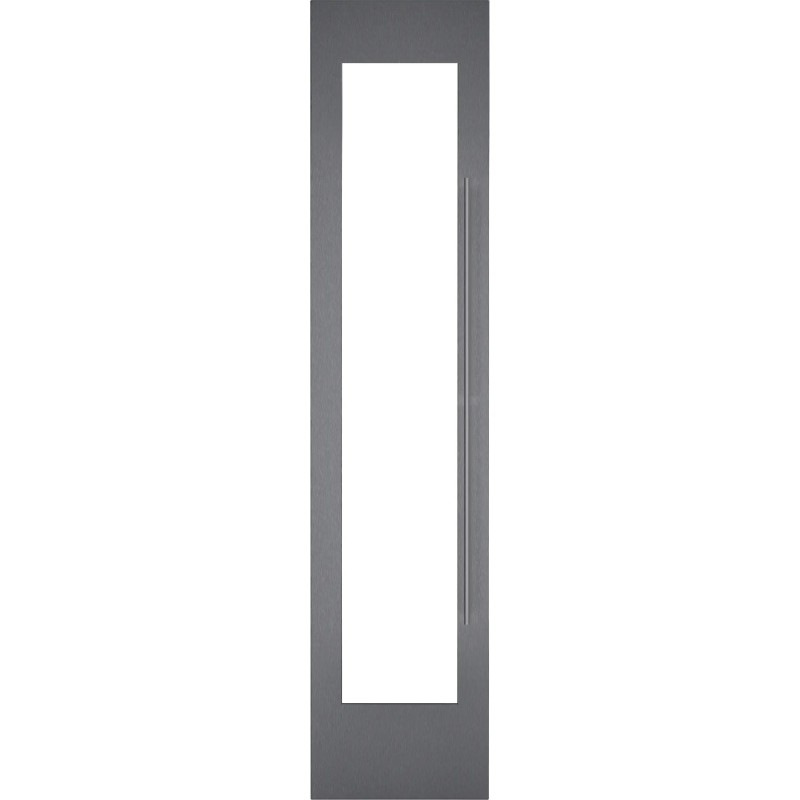 RVA 421 122L Gaggenau Cornice porta in acciaio inox spazzolato scuro RVA421122L con maniglia