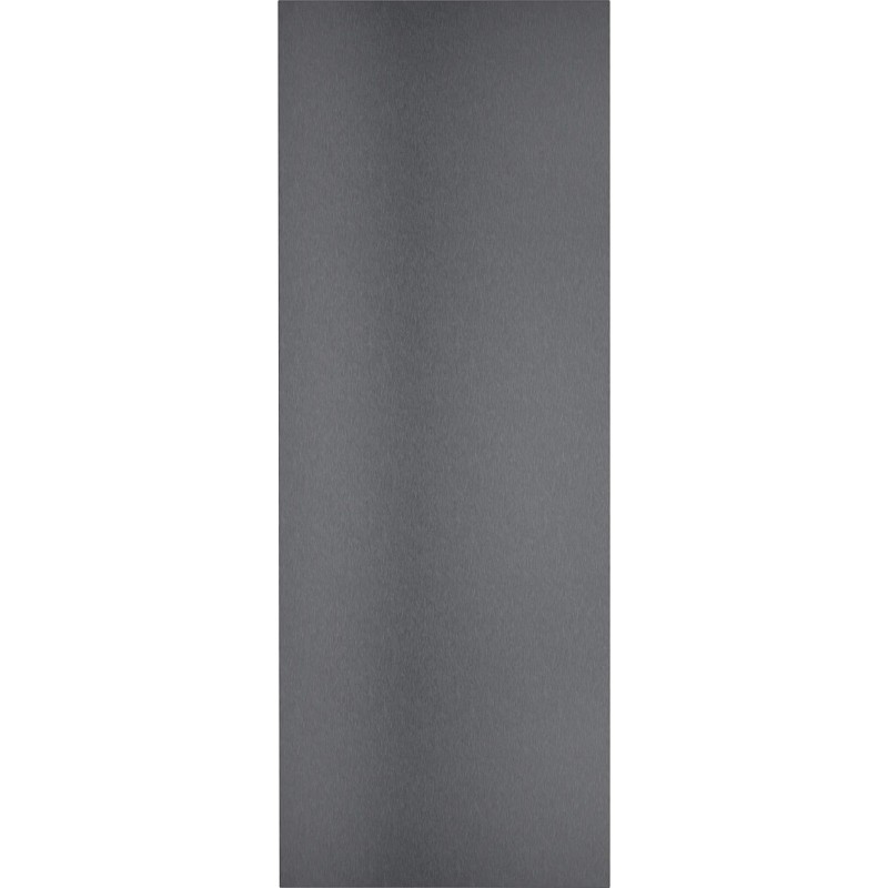 RVA 428 722 Gaggenau RVA428722 dark brushed stainless steel door panel without handle