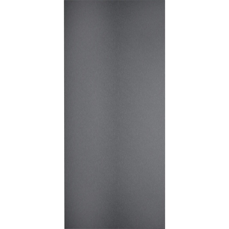 RVA 428 924 Gaggenau RVA428924 dark brushed stainless steel door panel without handle