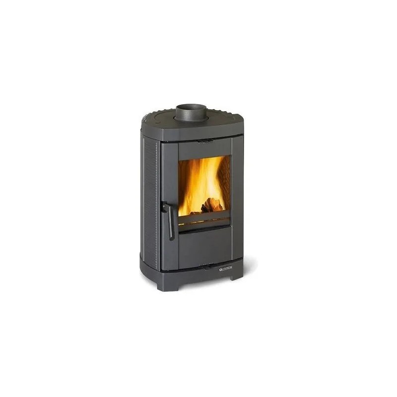 3000140 Poêle à bois La Nordica BRIGITTA.16 3000140, finition noire