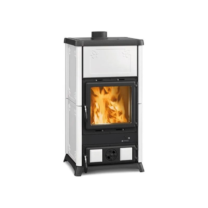 3000821 Poêle à bois La Nordica FEDORA.16 3000821, finition blanc infini