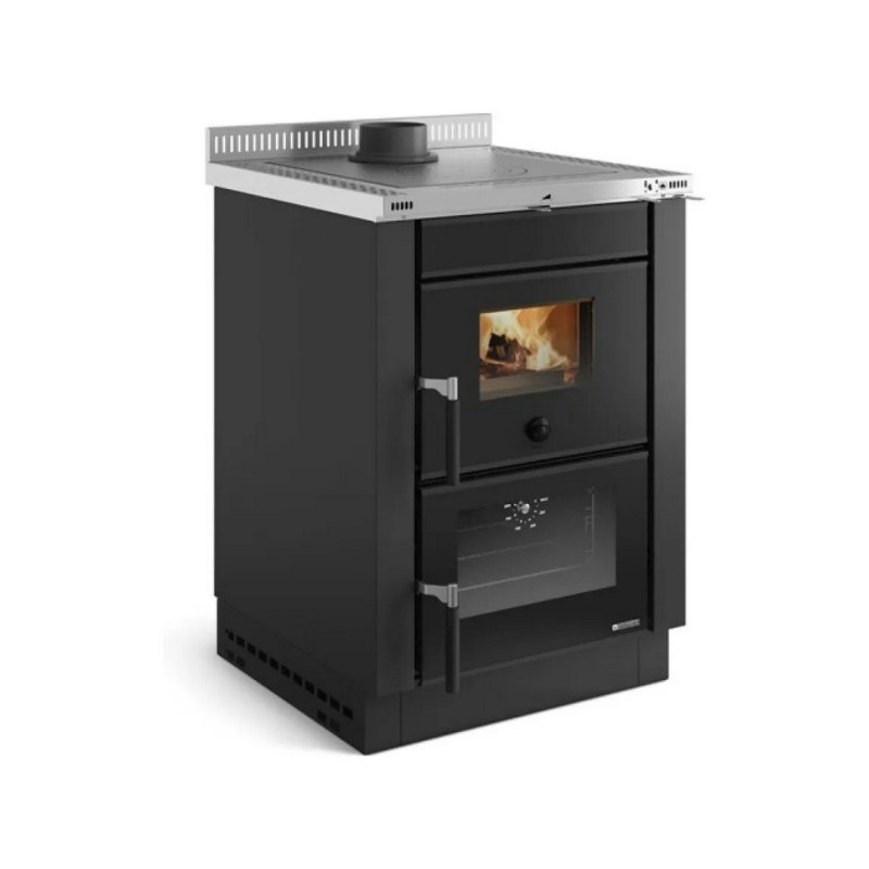 3006880 Poêle à bois La Nordica VICENZA VST.16 3006880, finition noir anthracite