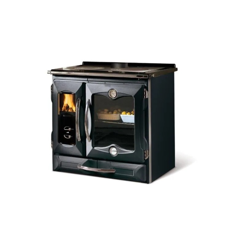 3004330  Poêle à bois La Nordica SUPREMA.16 3004330, finition noire