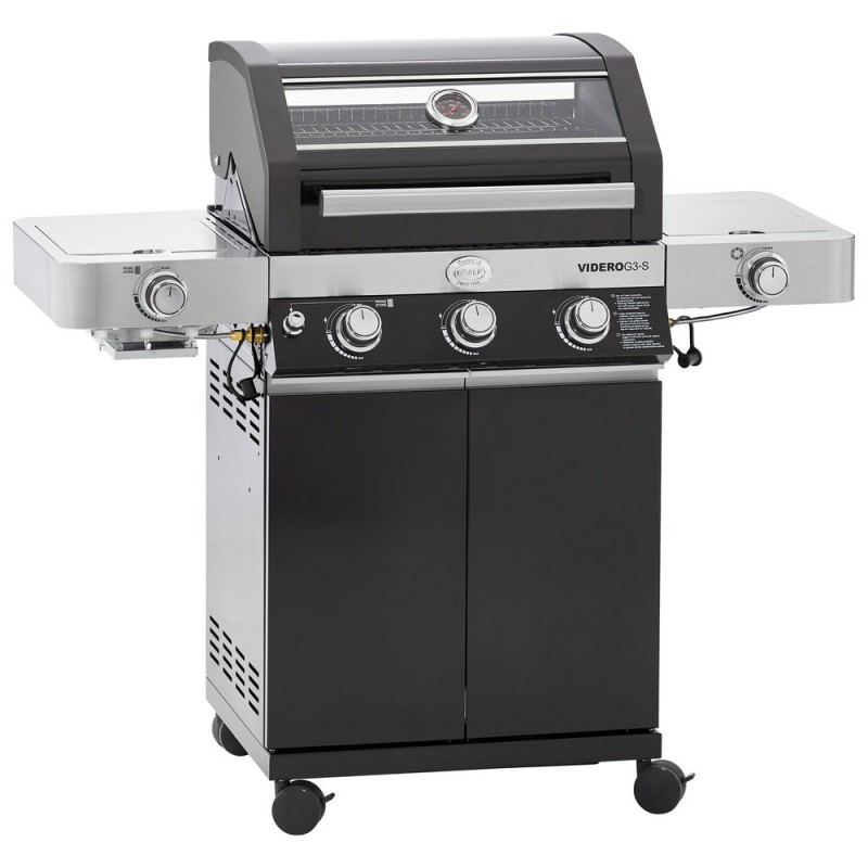 250530 Barbecue à gaz d'extérieur Rosle VIDERO G3-S VARIO+ 127 cm - 30 mbar