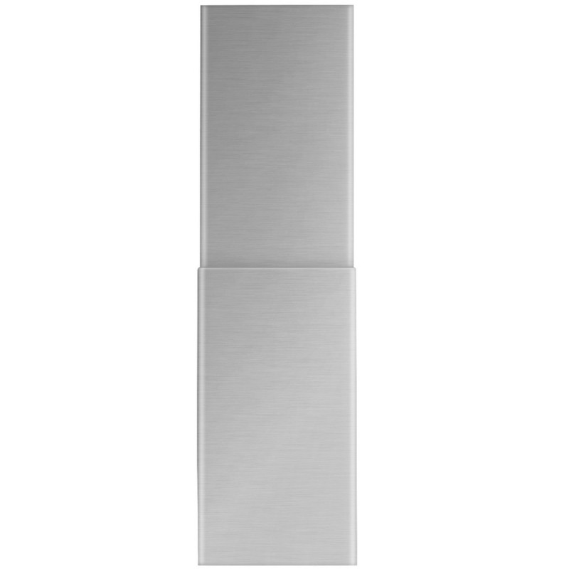 KITCMNKVX Rallonge de cheminée Smeg KITCMNKVX 30x20cm en acier inoxydable
