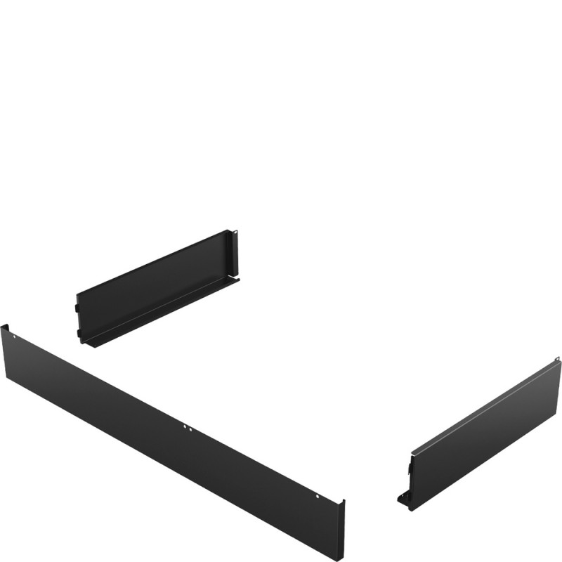 KITH900CPF9 Smeg KITH900CPF9 plinth kit, black, 123x52 cm