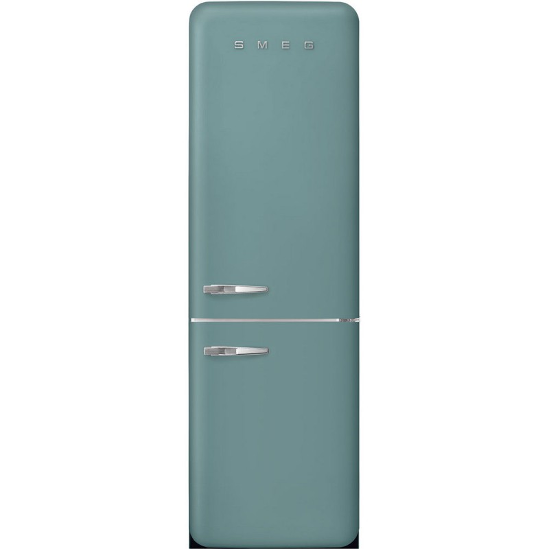 FAB32REGM6 Réfrigérateur Smeg FAB32REGM6 60 cm à pose libre, charnière à droite, vert émeraude