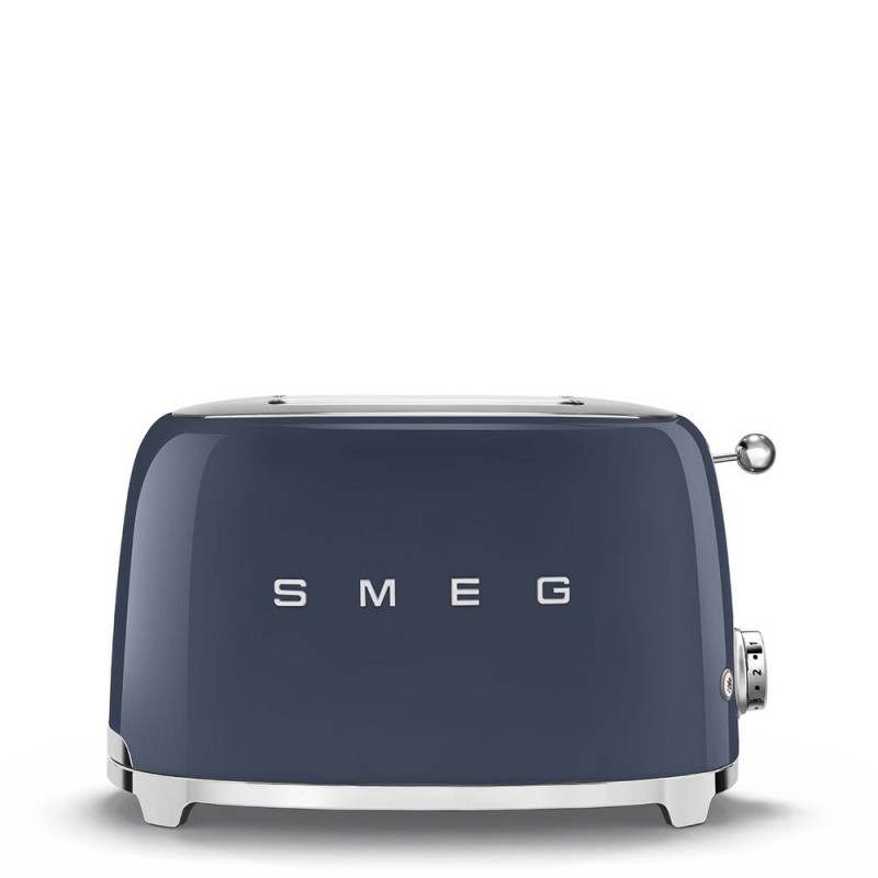TSF01NBEU Grille-pain Smeg 2x2 TSF01NBEU, finition bleu marine