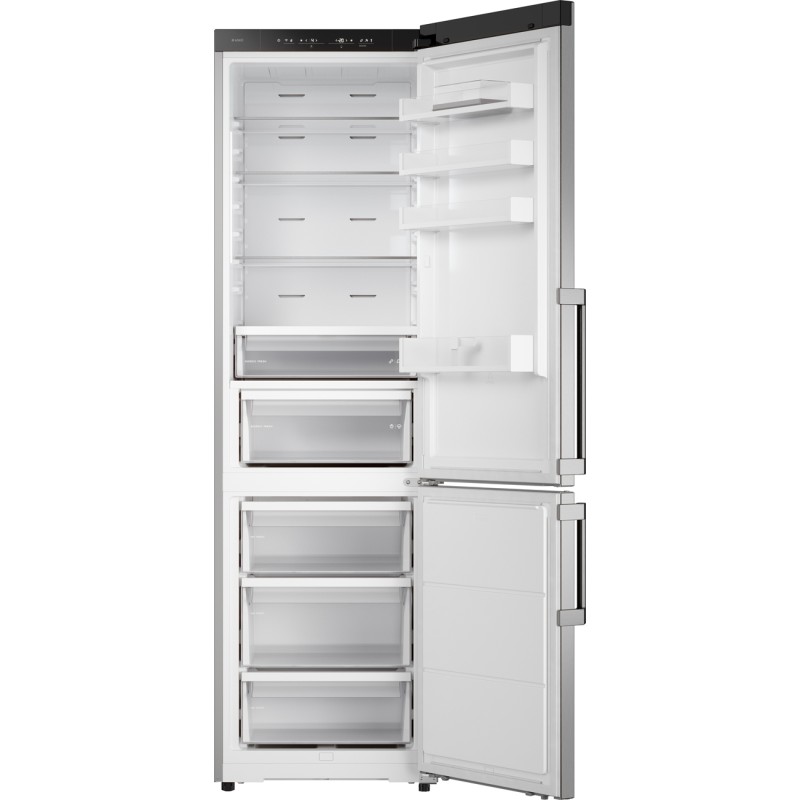 RFC226RNBS1 Asko RFC 226 RNBS1 freestanding fridge-freezer with a 60cm stainless steel finish