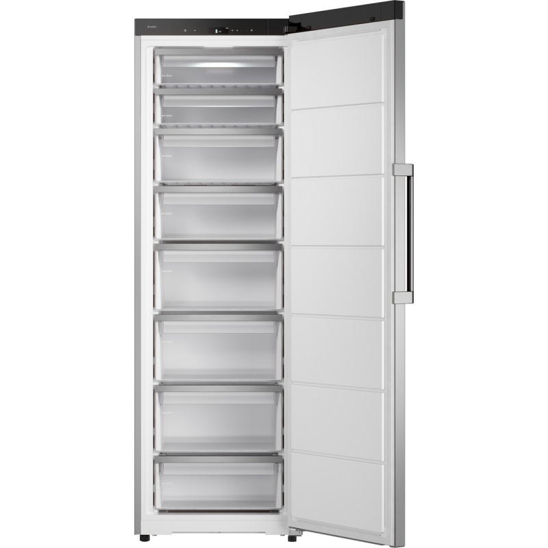 RFF586KNCS1 Asko RFF 586 KNCS1 - Logic 60cm freestanding single-door freezer with stainless steel finish