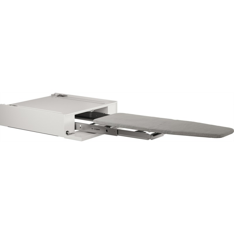 HI150W Asko Asse da stiro estraibile integrato HI 150 W finitura bianco