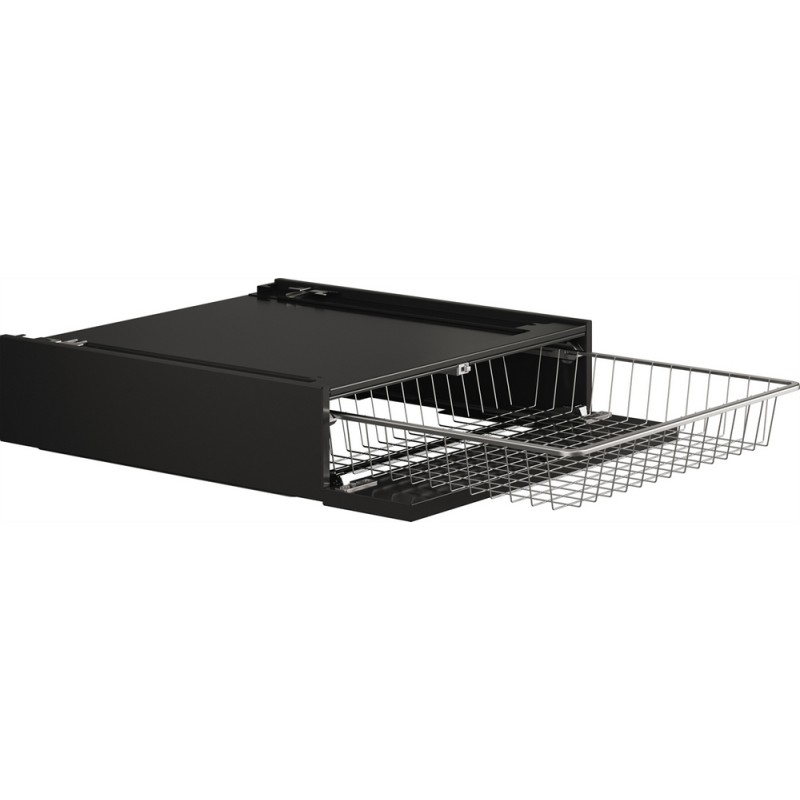 HB150G Panier coulissant et étagère intégrés Asko HB 150 G, finition noir graphite