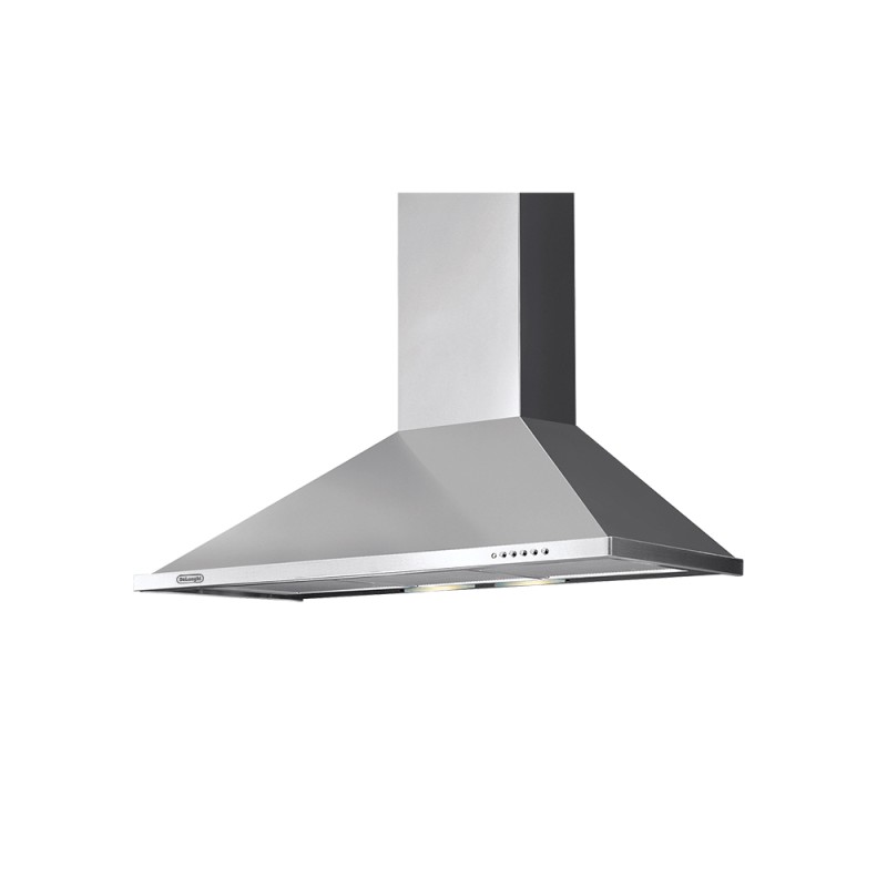 DLCI88.9EC Campana extractora mural De Longhi DL CI 88.9 EC de acero inoxidable de 90 cm