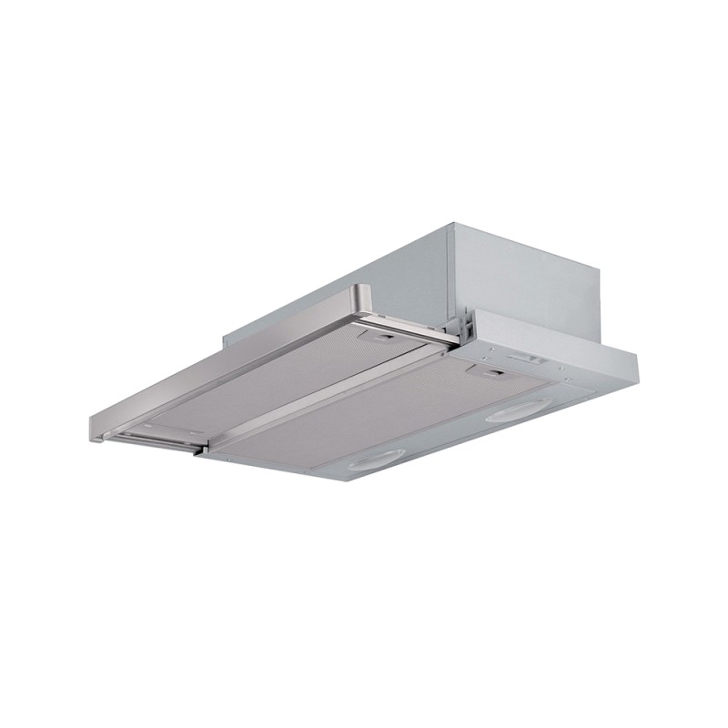 DCH602X Hotte intégrée sous meuble en acier inoxydable De Longhi DCH 602 x 60 cm