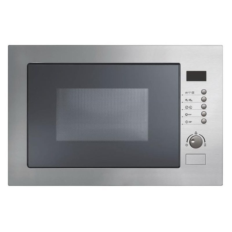 DL38XMW25L De Longhi Forno a microonde con grill da incasso DL 38BG MW 25L in acciaio inox da 59 cm