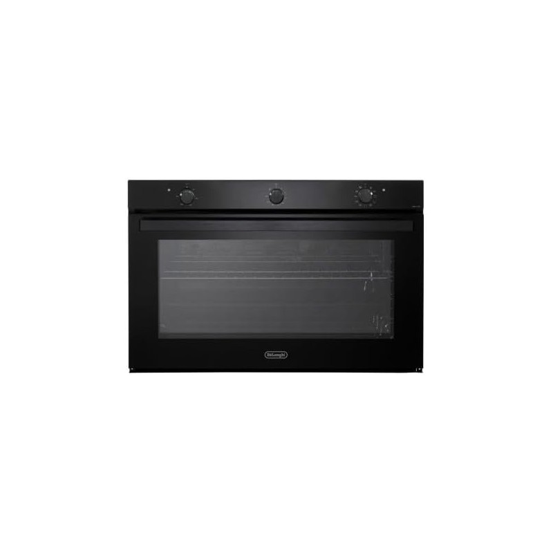 DLM90NL Four électrique multifonction encastrable De Longhi DLM 90 NL 90 cm, finition noire