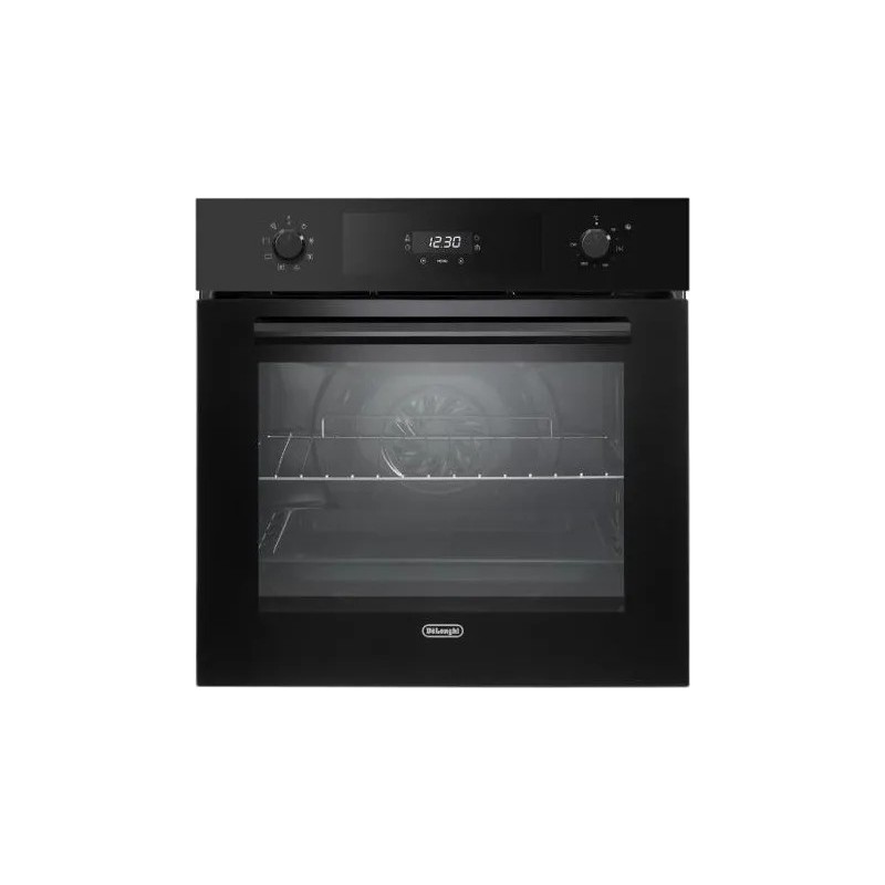 FLM6LNDG De Longhi FLM 6LNDG 60cm built-in multifunction electric oven, black finish