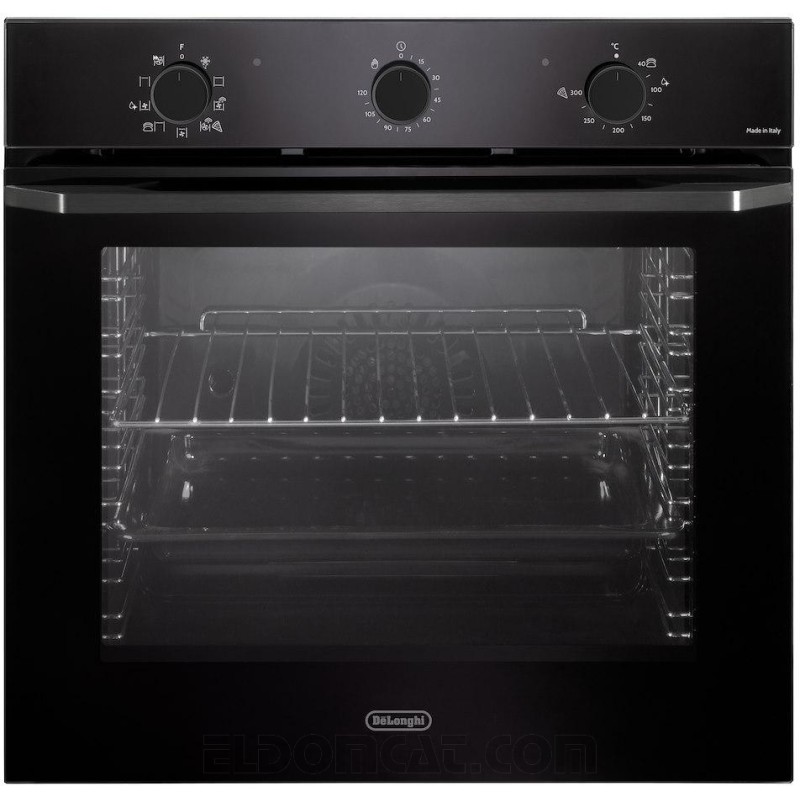 NKM7NL Four électrique multifonction encastrable De Longhi NKM 7NL 60 cm, finition noire