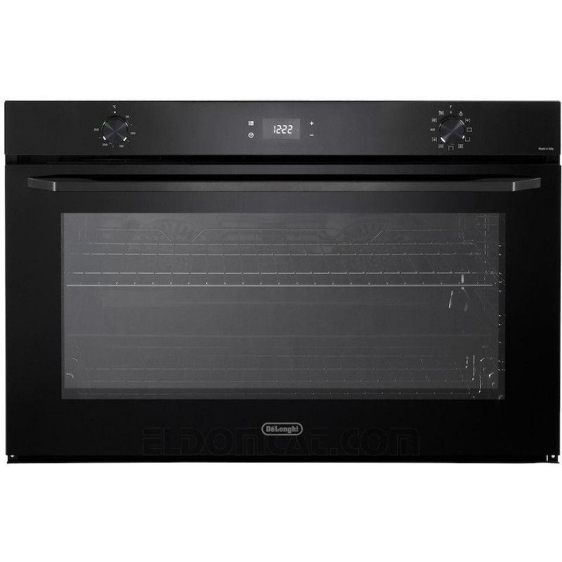 NKM90NLG Four électrique multifonction encastrable De Longhi NKM 90 NLG 90 cm, finition noire