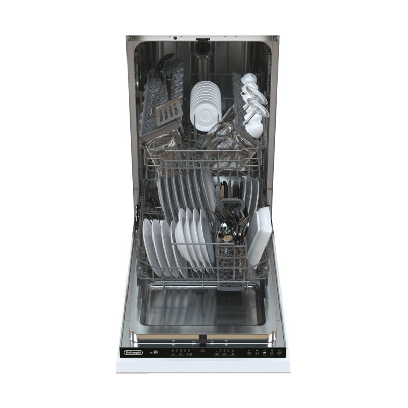 L45P52EQD De Longhi L45P52E QD 45cm Fully Integrated Slimline Dishwasher