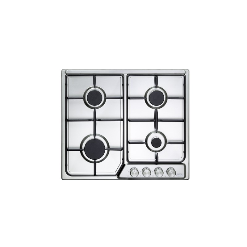 DFI46ASV Plaque de cuisson à gaz De Longhi DFI 46 ASV 58 cm en acier inoxydable