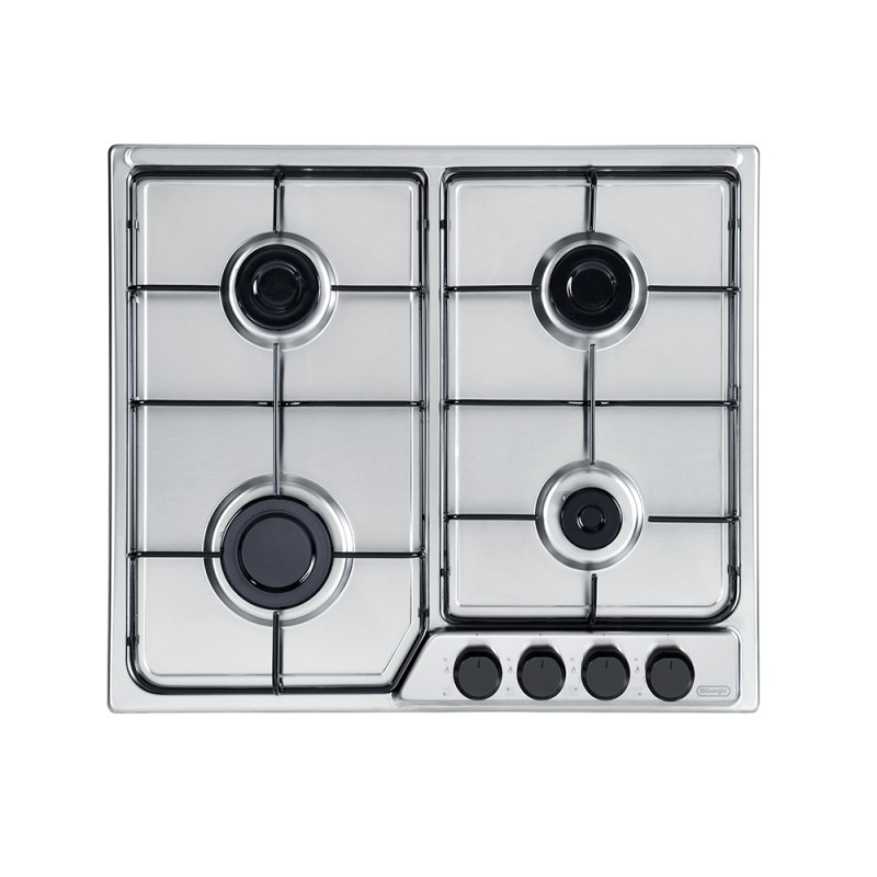 FFA46ASV De Longhi Piano cottura a gas FFA 46 ASV in acciaio inox da 58 cm