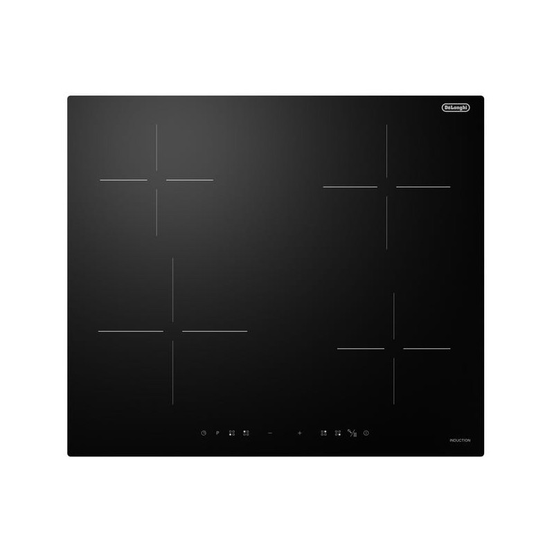BRI60 Placa de inducción vitrocerámica De Longhi BRI 60 de 60 cm, color negro.