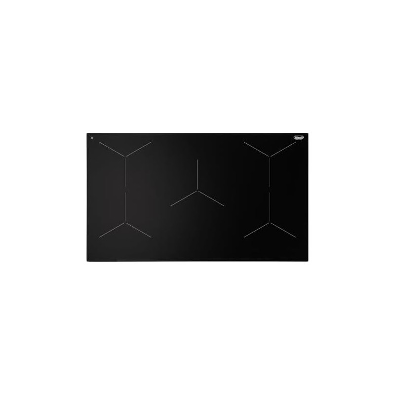 NSI952 Placa de inducción vitrocerámica De Longhi NSI 952 de 90 cm, color negro.