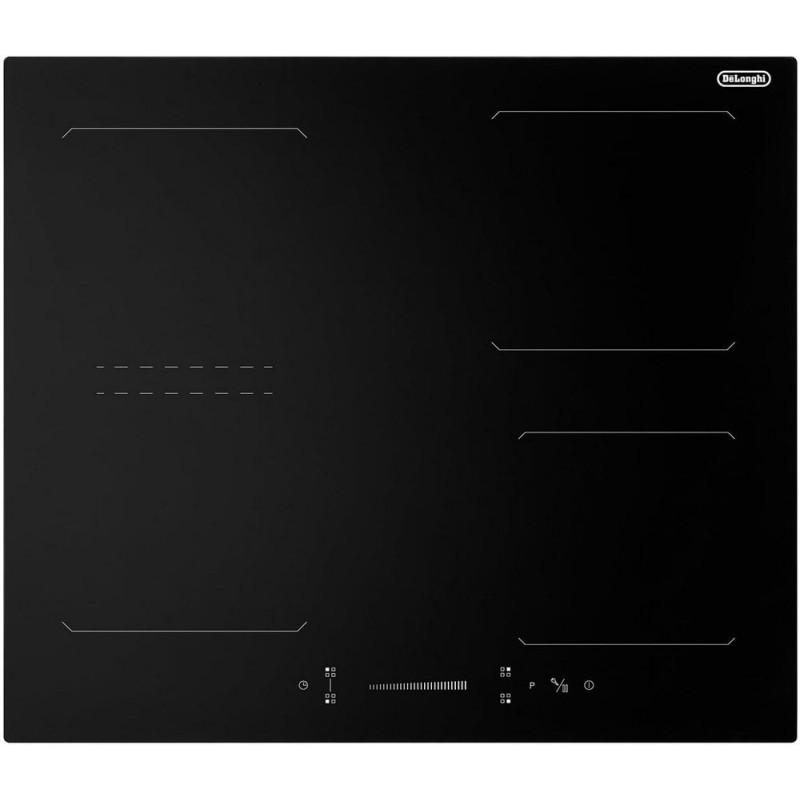 YLI61BG De Longhi Piano cottura a induzione YLI 61 BG in vetroceramica nero da 60 cm