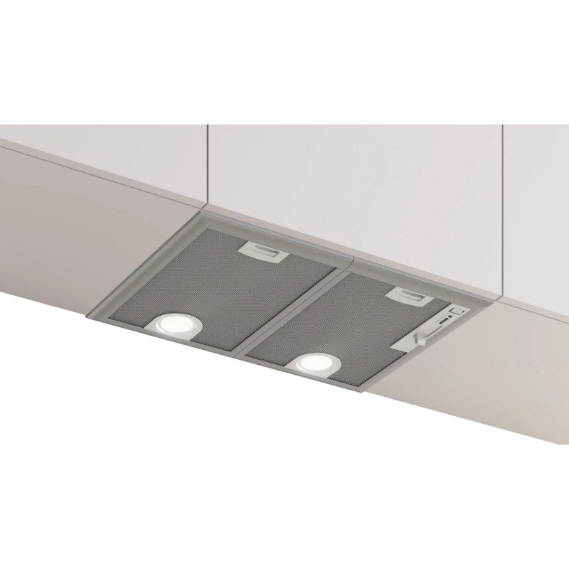 DHL555BM Bosch - DHL555BM 53cm under-cabinet integrated hood in metallic silver finish