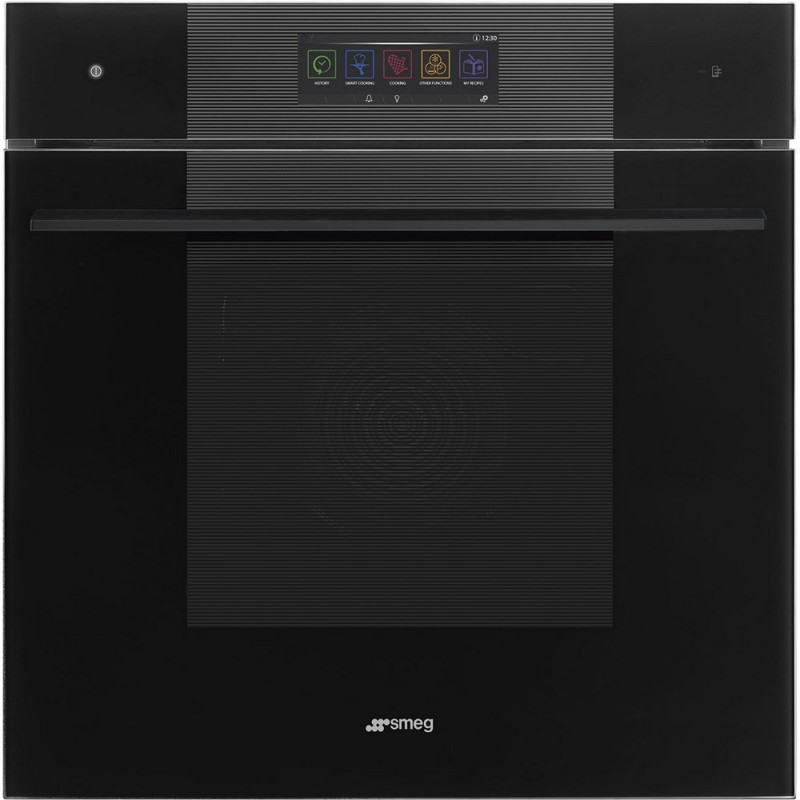 SO6106WAPB3 Four combiné micro-ondes et vapeur Smeg S Galileo Omnichef SO6106WAPB3 60 cm, noir pur