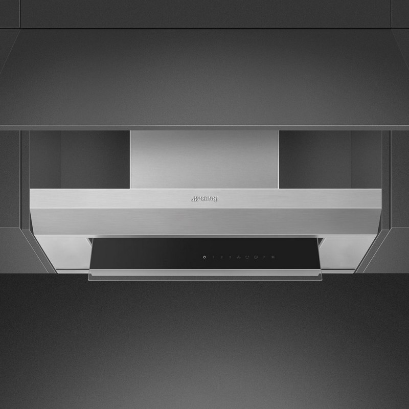 KSGT74XV Smeg S Cappa aspirante integrata KSGT74XV finitura acciaio inox da 75 cm