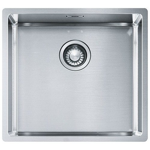 Franke: Évier Franke Box BXX 210-45/110-45 127.0369.250 à une cuve, finition inox satiné, 49x45 cm