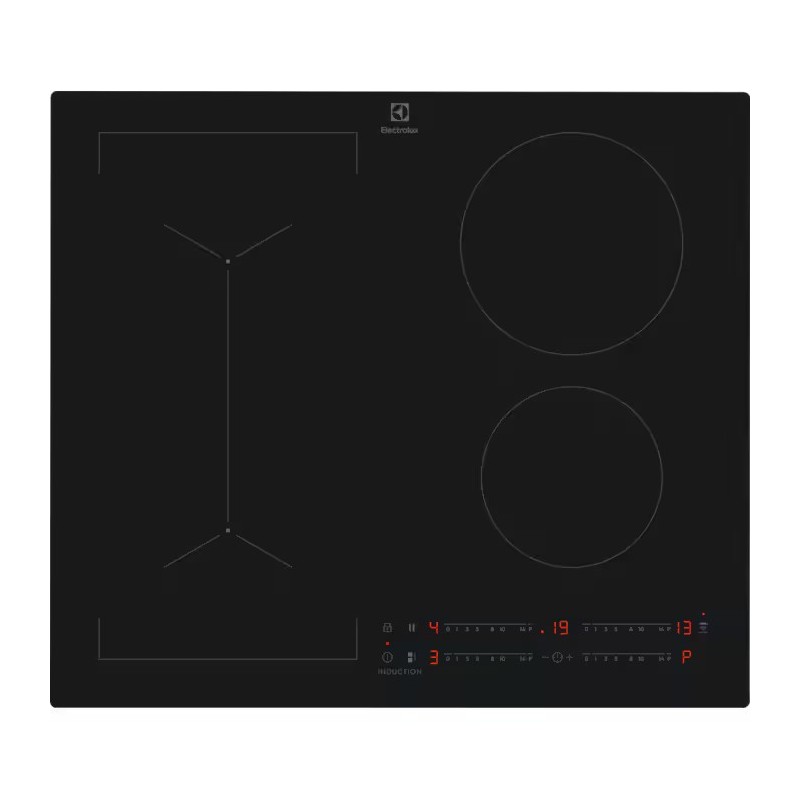 KIV63443CT Electrolux | Plaque à induction KIV63443CT 60 cm, finition noire mate