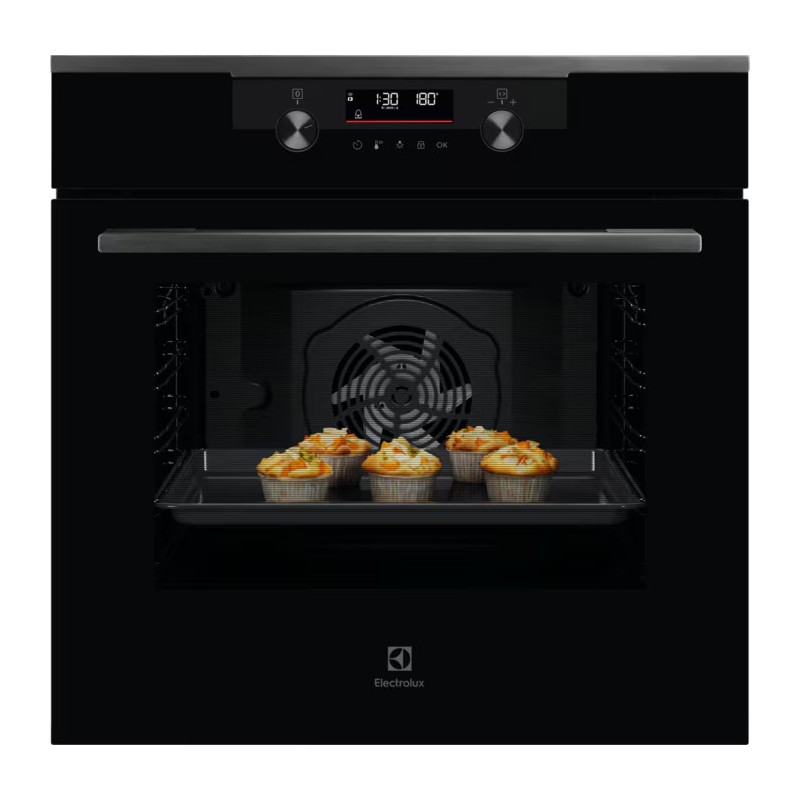 KODDP66WH Electrolux | Four pyrolytique multifonction en verre noir KODDP66WH 60 cm