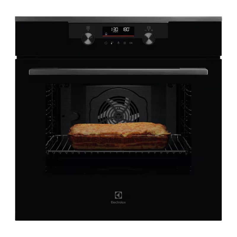 KOFDP46WH2 Electrolux | Four pyrolytique multifonction en verre noir KOFDP46WH2 60 cm
