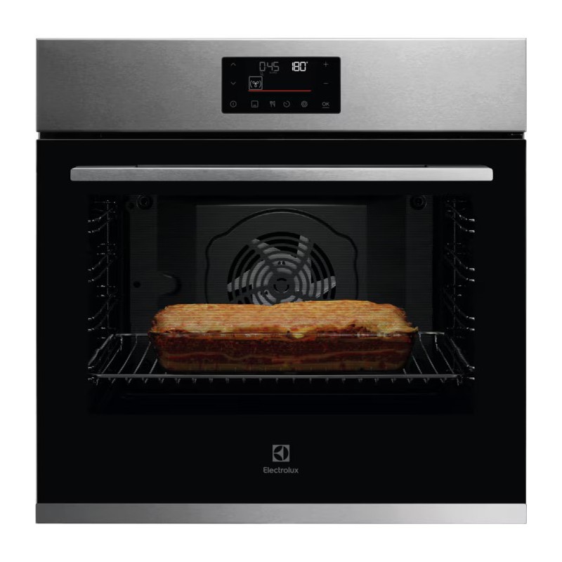 KOFFH2PX Electrolux | KOFFH2PX Four multifonction 60 cm avec finition inox et verre noir